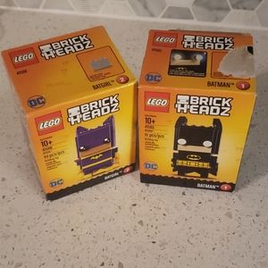 Brickheadz Batman & Batgirl Lot